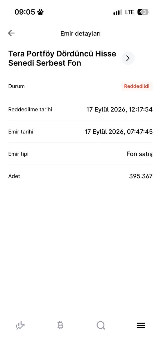 br4_rt's tweet photo. @midasdestek Aynı şekilde benimde 4 emrim iptal edilmiştir. Mağduriyeyimin giderilmesini rica ediyorum. https://t.co/SYIZ1CLIrA