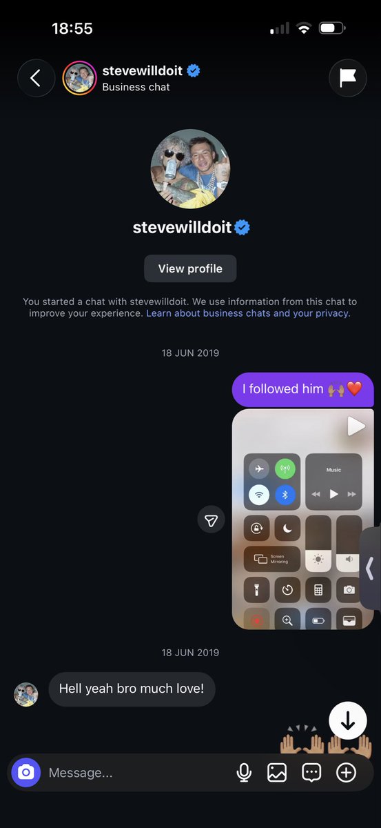 ksmz__'s tweet photo. I’ve been supporting @stevewilldoit for almost 8 years. Can everyone try get Steve to see this. Would mean a lot 👌🏽 https://t.co/bCcPPGxBKH