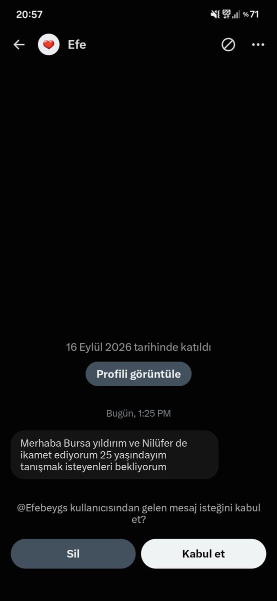 Bursadanitiraf's tweet photo. #bursa #nilüfer #tek #tekerkek https://t.co/bsi5Rcuud3
