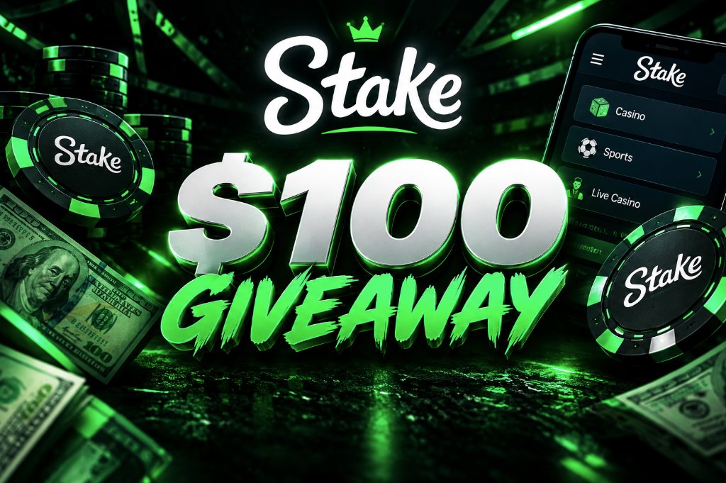 Marions555's tweet photo. 🎁 $100 GIVEAWAY 🎁 @Stake 

✅ RT &amp; LIKE ❤️

Anyone who reaches $10,000 in wager through my code on STAKE gets $100 from me! 💰
There’s also an active $2,000 leaderboard that ends in 3 days! 🔥 https://t.co/eSCy9XS6iV

Here’s the registration link: https://t.co/CUw24HpmFS https://t.co/0mtNyEmJ2V