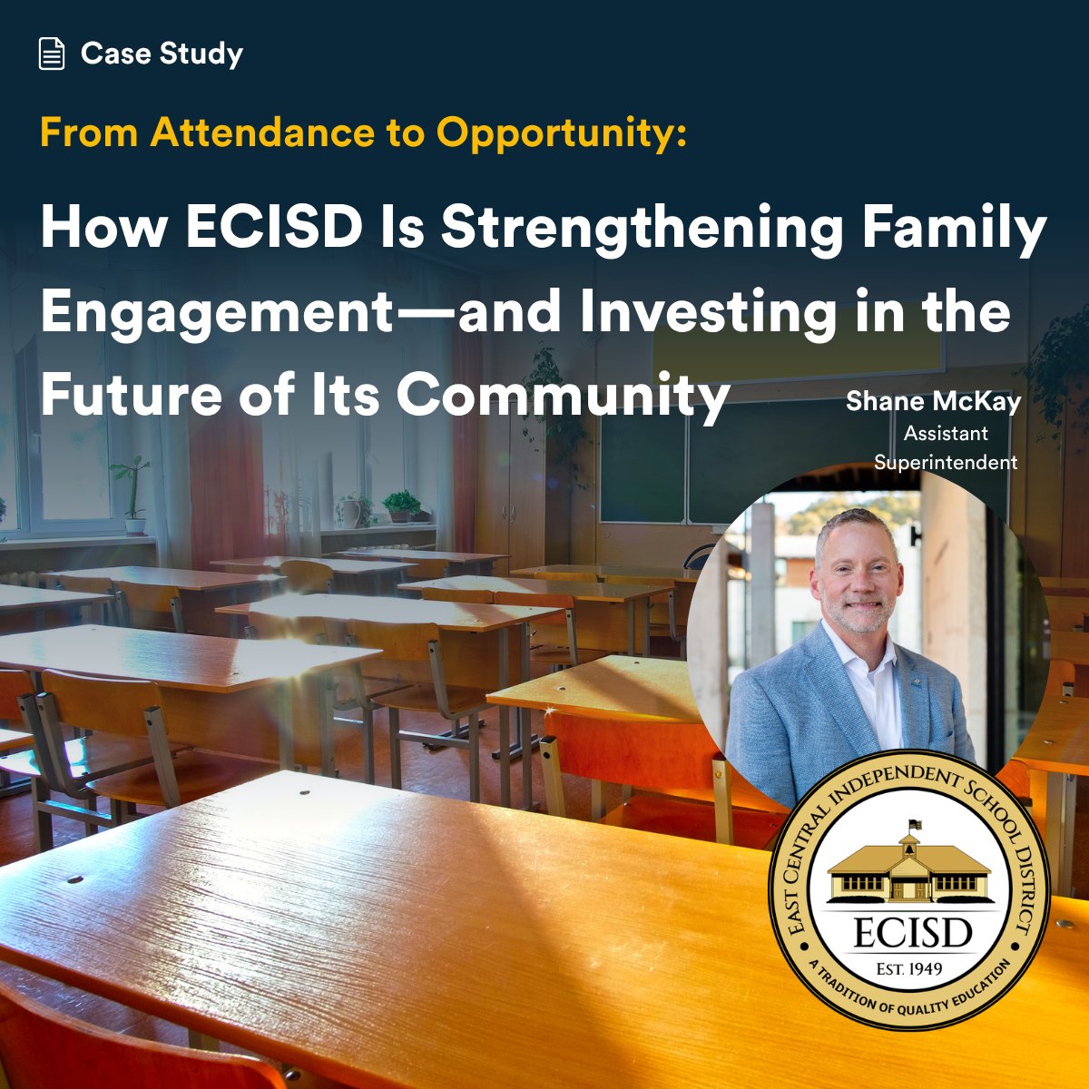 TalkingPointsEd's tweet photo. 91.55% to 93.1% attendance in two years. Nearly 32,000 additional instructional days. $1.25M in annual funding.

Here's how East Central ISD did it, and why Assistant Superintendent Shane McKay says the real win isn't the money.

🔗 https://t.co/KsgbnBbCN2

#AttendanceAwareness #K12Leadership #K12Comms #EdLeadership #StudentSuccess #SchoolCulture #FamilyEngagement