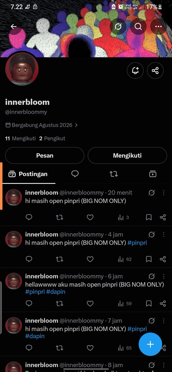 jenit50613's tweet photo. @ppapajl hii inj penipu juga pliss,dia semalam janjiin mau rf uang aku,tbtbt pas paginya langsung di blok:),guys bantu spam wa nya ya nih aku spil +62 811-9930-064 https://t.co/A8igotnjpA
