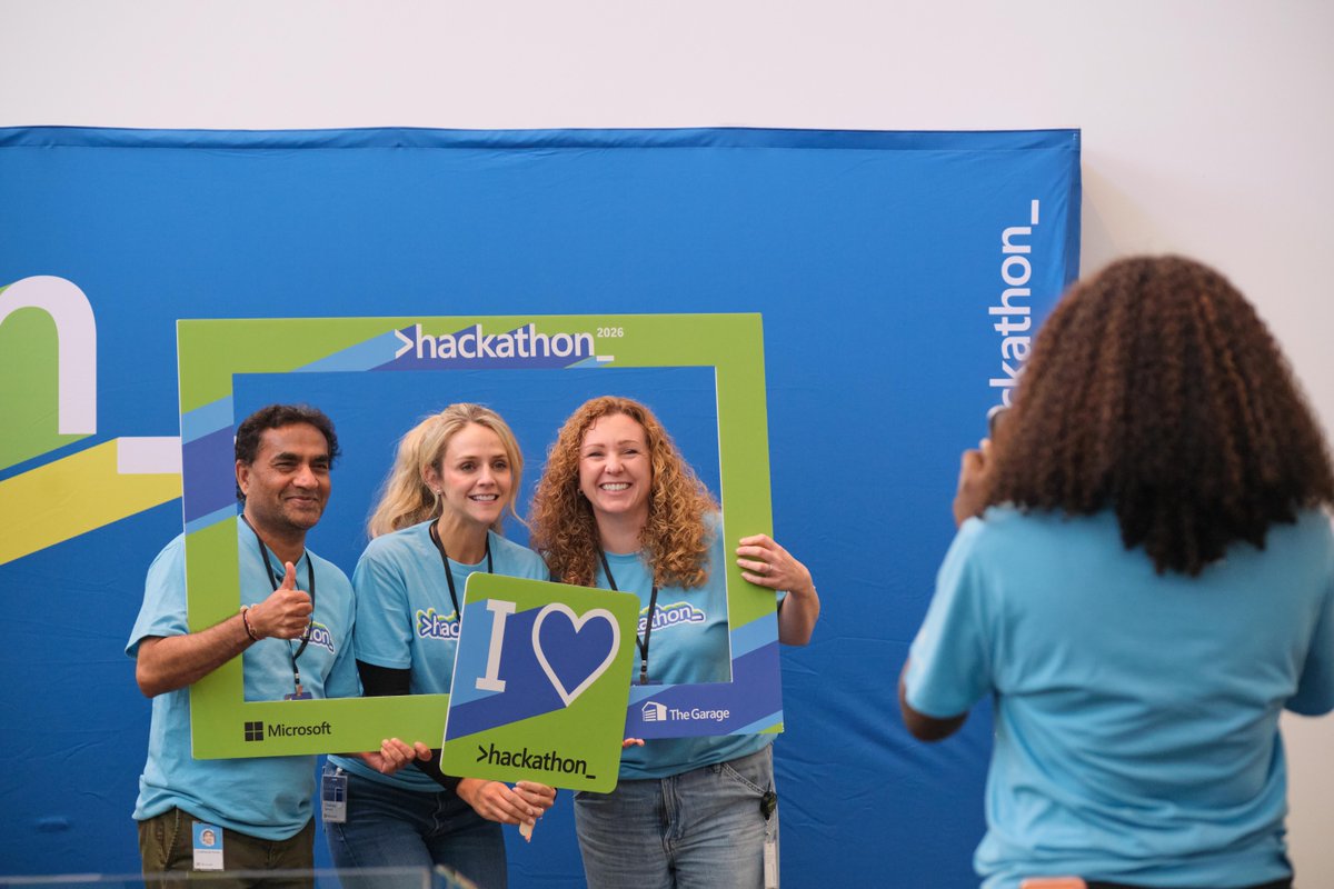 MSFTGarage's tweet photo. Redmond Hackers are gearing up with final preparations for the Science Fair today! Come and learn about projects hackers were working on all week π§βπ»
#MicrosoftHackathon #MicrosoftLife #Hackathon2026 #TheGarage https://t.co/wzRizys0f5