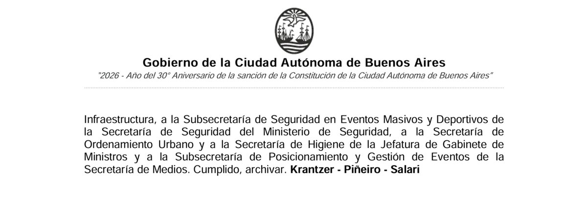francotorchia_'s tweet photo. AHORA: por la visita del papa, el gobierno de la ciudad de Bs. As. prohíbe la realización de eventos masivos en el espacio público entre el 6 y el 13/11

La Comisión Organizadora de la @MarchaOrgulloAR mantiene su decisión de marchar el 7.

Resolución con fecha de ayer https://t.co/pf67hGM6iF