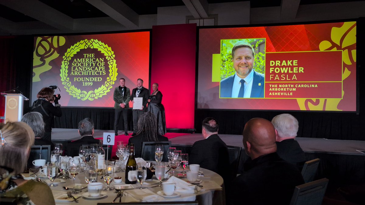 NC_ASLA's tweet photo. We’re thrilled to celebrate Drake Fowler on being named a Fellow of @NationalASLA! Congratulations on this well-deserved honor! https://t.co/xQnB0GbapK