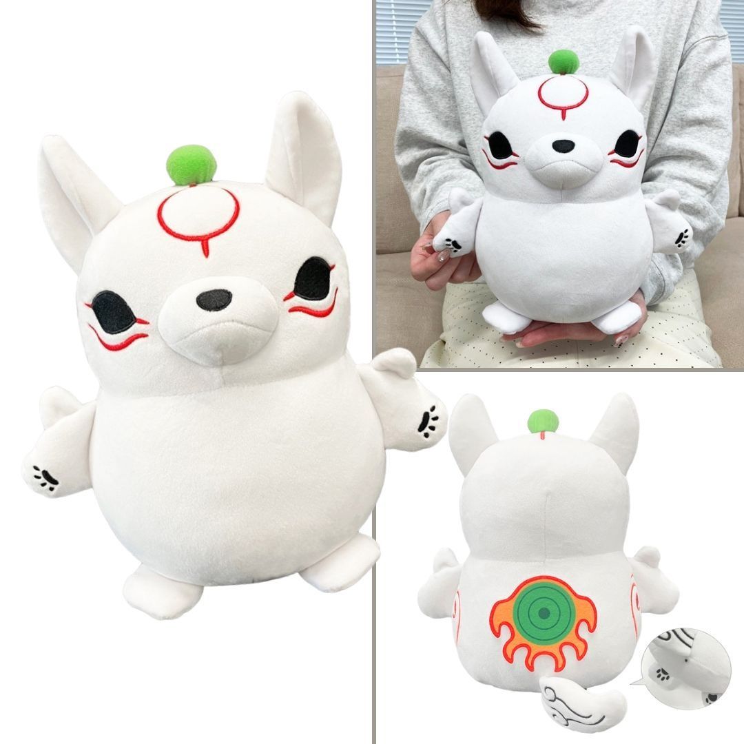 mecchaJP's tweet photo. 🐺🤍 Amaterasu is looking extra fluffy! 
Okami - Plush Mochikafu - Amaterasu Okami 20th Anniversary ✨ Available at the link below!
🛑 https://t.co/PqKFqZnVJD

#Okami #Amaterasu https://t.co/VszhsR4lNj