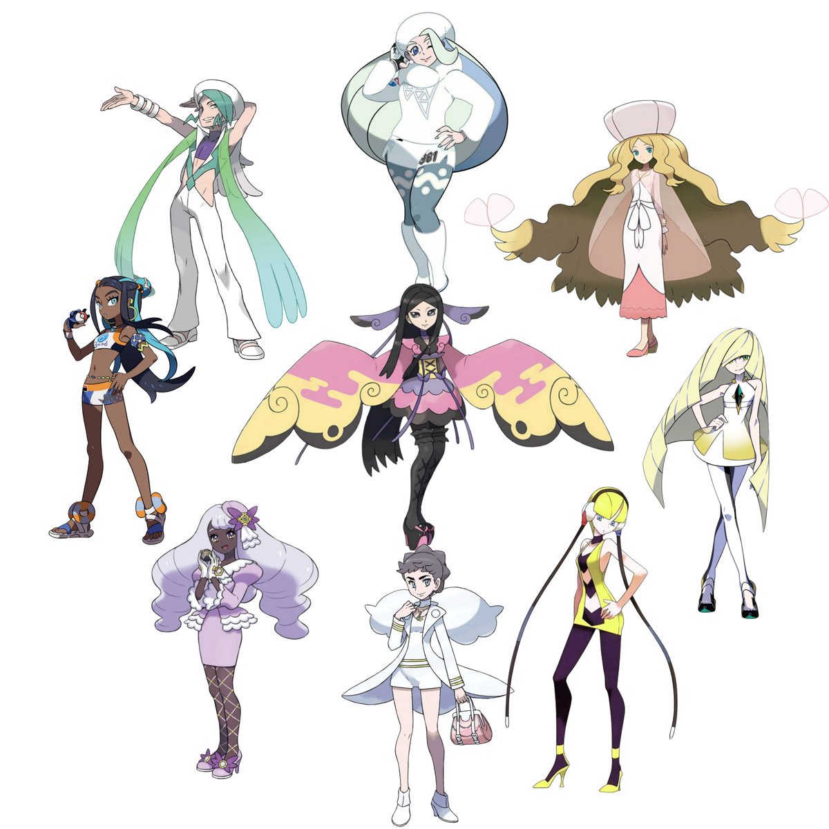 namoradoveneno's tweet photo. NPCs de pokémon que servem a maior quantidade de cunt por metro quadrado https://t.co/byxXEHa9vA