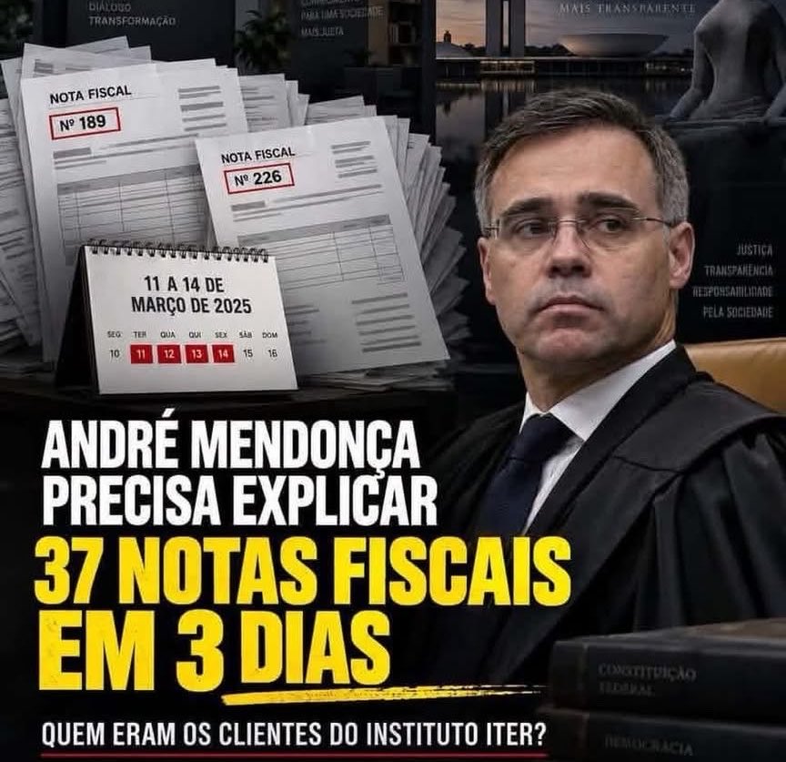 LilliunAzules's tweet photo. 🇧🇷 Metade do STF precisa prestar contas das relações com Vorcaro, ( Toffoli, Nunes Marques, Fux, Mendonça) no caso Nunes Marques, seu filho recebia mesadas de 500 mil mês do Vorcaro. Prá Nunes Marques passar carnaval, Vorcaro desembolsou 1 milhão . E o corrupto é Moraes❓ https://t.co/iAUuch3yj9