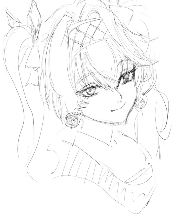 skagrim's tweet photo. Day 162 - Fighting my demons digitally, gave myself 30 minutes to draw faces in the tilted position I cannot draw plus a traditional demonlady (oc @unamiayako) ... https://t.co/cvI9a2scjO