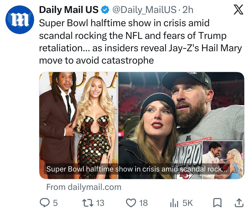 FeelTheBass86's tweet photo. Daily Mail is playing no games with Jay-Z 😭😭😭😭 https://t.co/U1OhE9ugNq