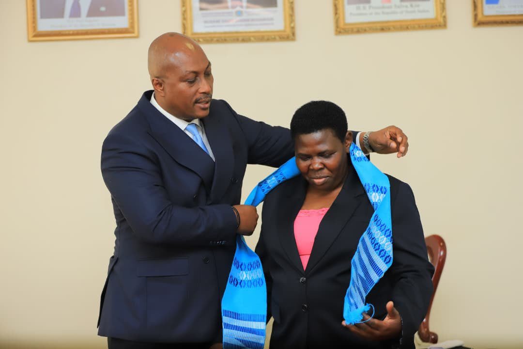 NRMOnline's tweet photo. The NRM Deputy Secretary General, Rt. Hon. @RoseNamayanja , has commended the East African Youth Parliament for creating a platform that nurtures young leaders and prepares them to take on leadership responsibilities across the region. https://t.co/fRbvMUZYEm