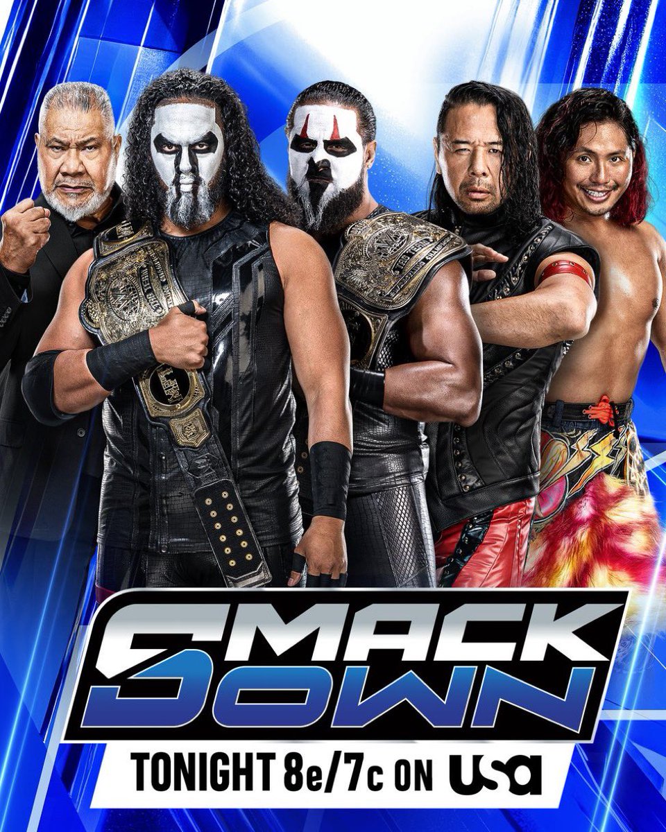 wrestleaj_'s tweet photo. 🚨 WWE SmackDown Preview:

• New Undisputed WWE Champion Sami Zayn appears

• Cody Rhodes exclusive interview

• MFT vs BAKUSAI

• Men’s MITB Qualifier: Randy Orton vs Trick Williams vs Rey Fenix

• Women’s MITB Qualifier:Alexa Bliss vs Jacy Jane vs Jade Cargill

#SmackDown https://t.co/JGCPOKJH2J