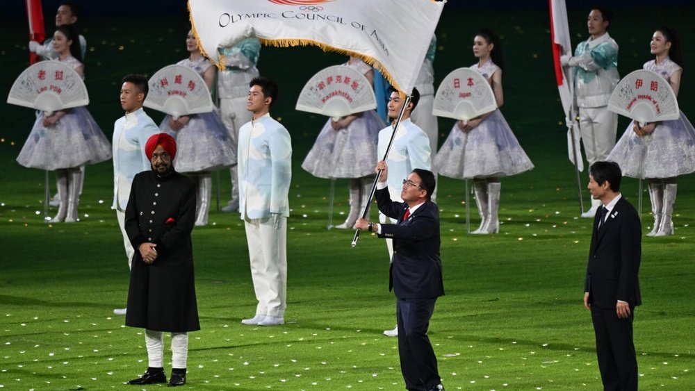 AsianGames26's tweet photo. Asian Games 2026 Opening Ceremony 🇯🇵

Date, time, venue, schedule &amp; live stream details for the opening ceremony in Aichi-Nagoya, Japan.

📅 September 19, 2026
⏰ Time &amp; broadcast details
🔴 Live coverage &amp; updates

https://t.co/sjniQEd38U https://t.co/DYAPWY0X98