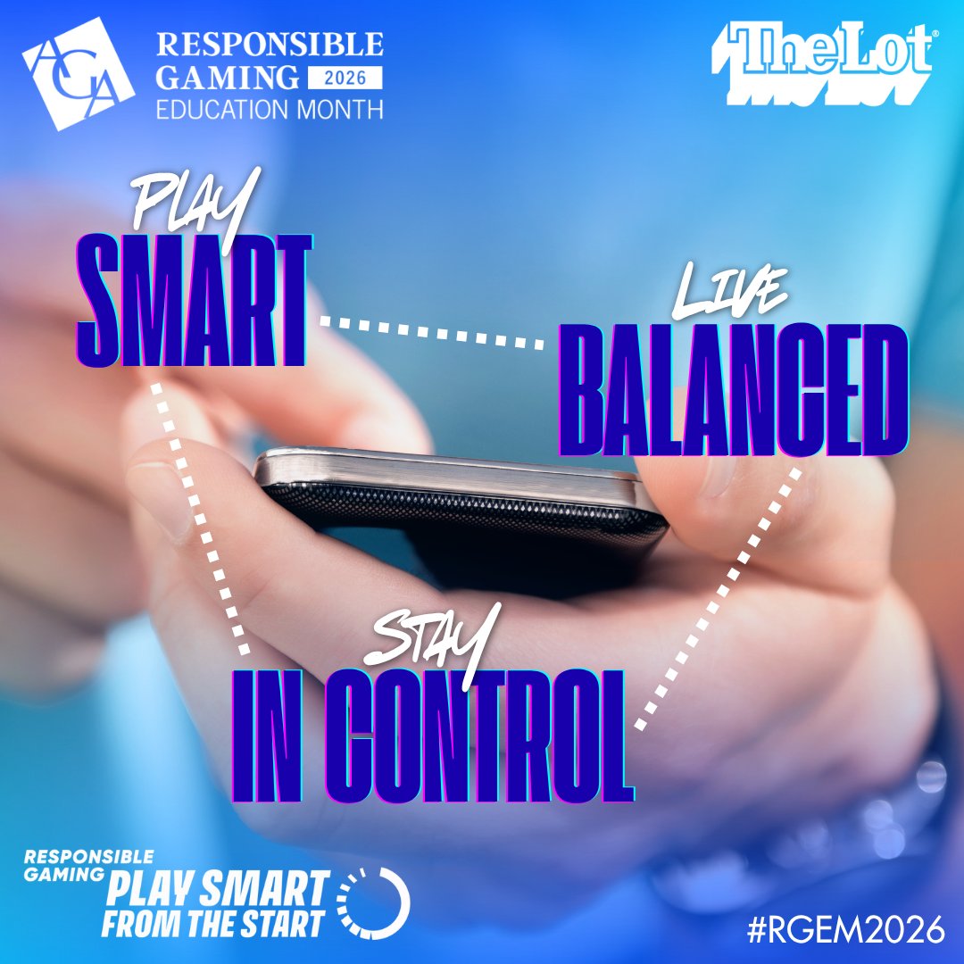 RILottery's tweet photo. September is Responsible Gaming Education Month! Responsible play keeps gaming fun.

Remember: you have the power to play responsibly. Set limits on:

⏰ Time
💰 Deposits
📊 Budget
Learn more: https://t.co/znvDlVJtxB

#RGEM2026 #PlaySmartfromtheStart https://t.co/t7On52FL3k