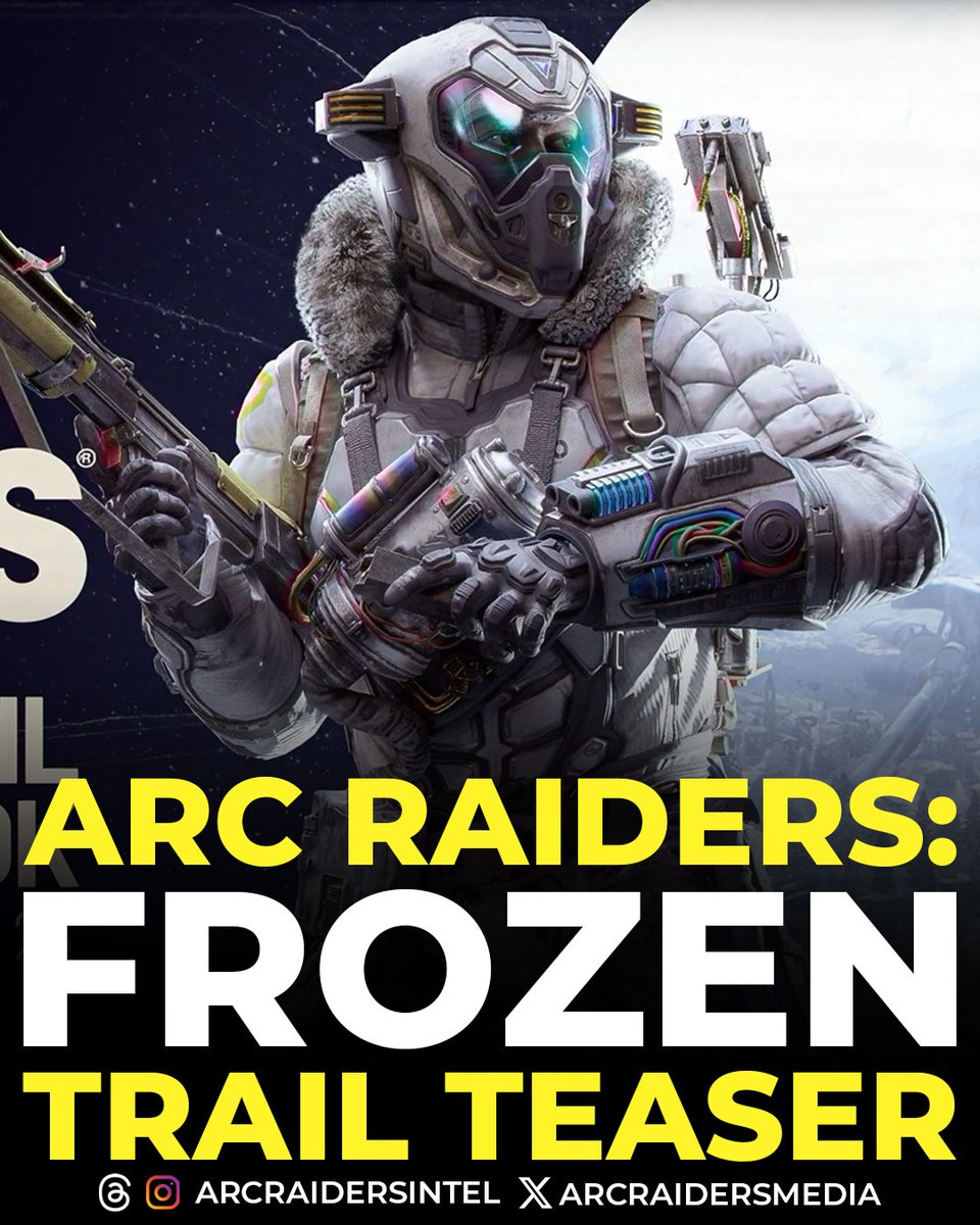 ARCRaidersMedia's tweet photo. ARC Raiders: Frozen Trail teaser is here.

The full trailer premieres on YouTube on September 23 at 10 a.m. PDT / 7 p.m. CEST. https://t.co/TbryjC1SA9