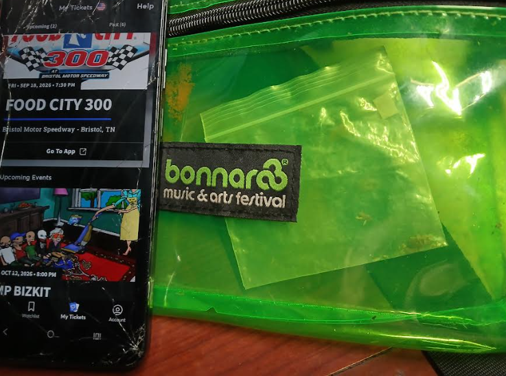 FrankieJTips's tweet photo. Getting ready to leave for the Food City 300 at Bristol and I was deciding if I should take my fanny pack from Bonnaroo. 

Who is going to tell my wife I found a 3 or 4 year old tab of acid and I will now be watching the race on a different frequency. 😃 https://t.co/2sc4dztHj6