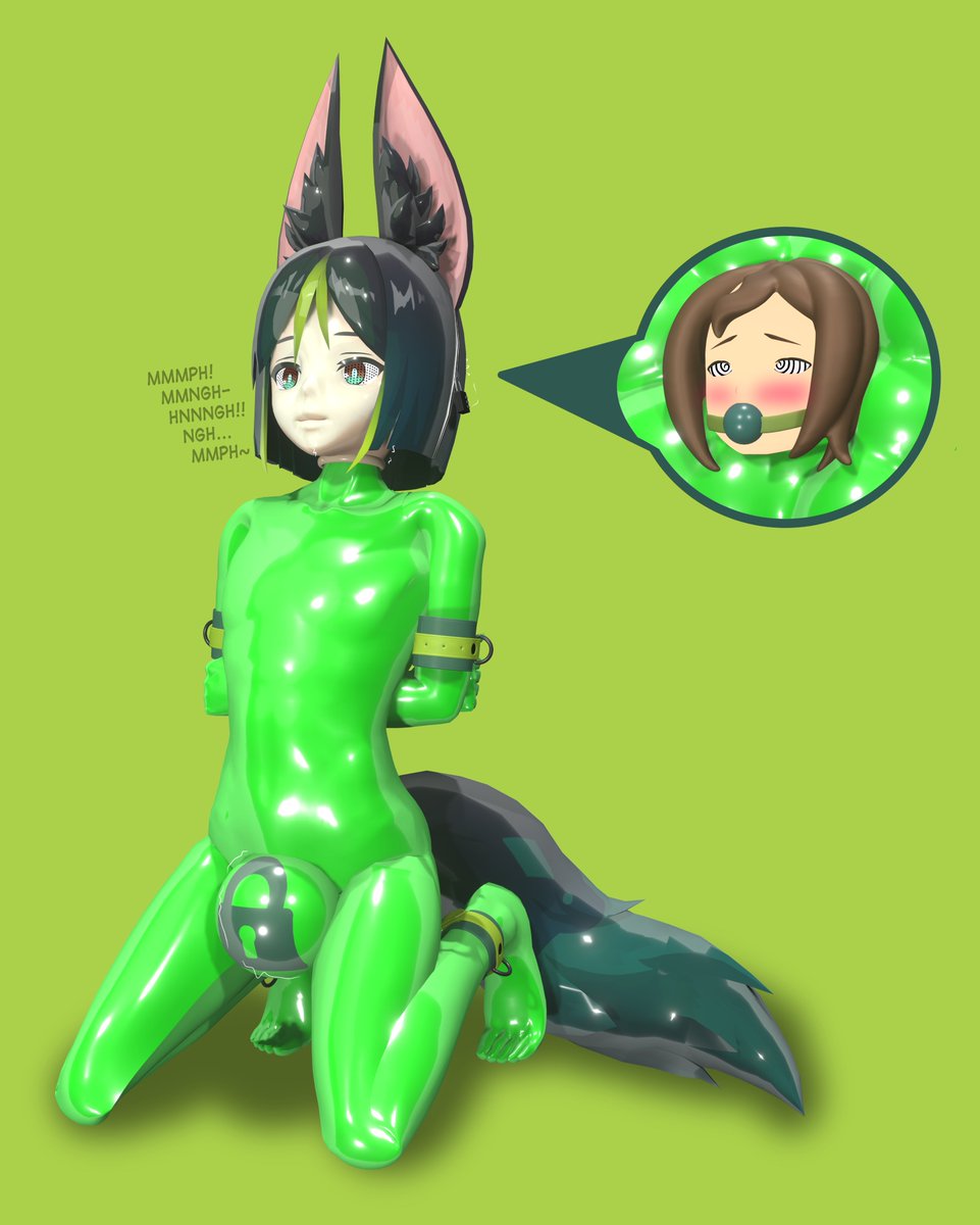 SqueakyRay's tweet photo. @Limey_Guy seemed SO excited about becoming Tighnari that I just couldn't help myself and I HAD to shove them into a fitting kigu~

Another older work that's been sitting on my pc for quite a long while now. I usually do full on suiting so I hope ya'll will enjoy a simple kigu^^ https://t.co/63GbiEAXYB