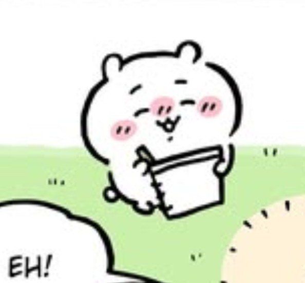 meowkkotsu's tweet photo. chiikawa my little artist https://t.co/ytvcmo1YUS