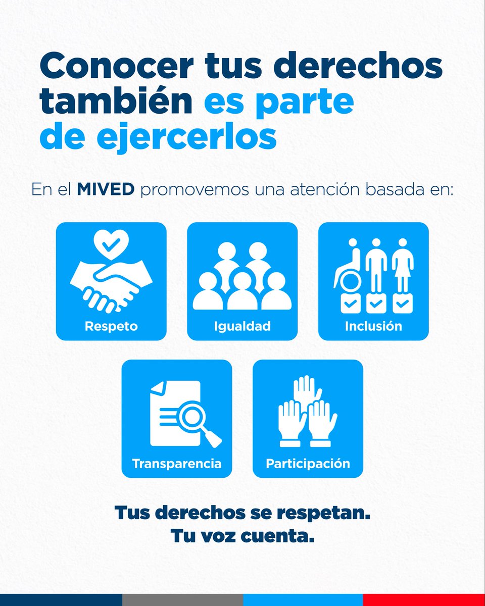 mivedrd's tweet photo. Porque brindar un buen servicio también significa escuchar, orientar y garantizar que cada ciudadano conozca y pueda ejercer sus derechos. 💙🫱🏼‍🫲🏽 (3/3) https://t.co/UBrrdyOwZk