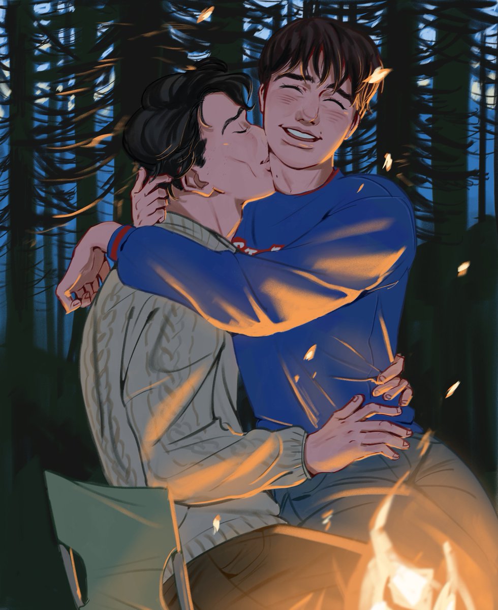 lestappen_craze's tweet photo. Hoa hoa season is here!!! <3 So have some cozy byler camping together #bylerhealings #bylertwt #bylerart #bylerfanart #mikewheeler #willbyers #hoahoa #bellawhereyoubeenloca https://t.co/RlyCoYVRhL