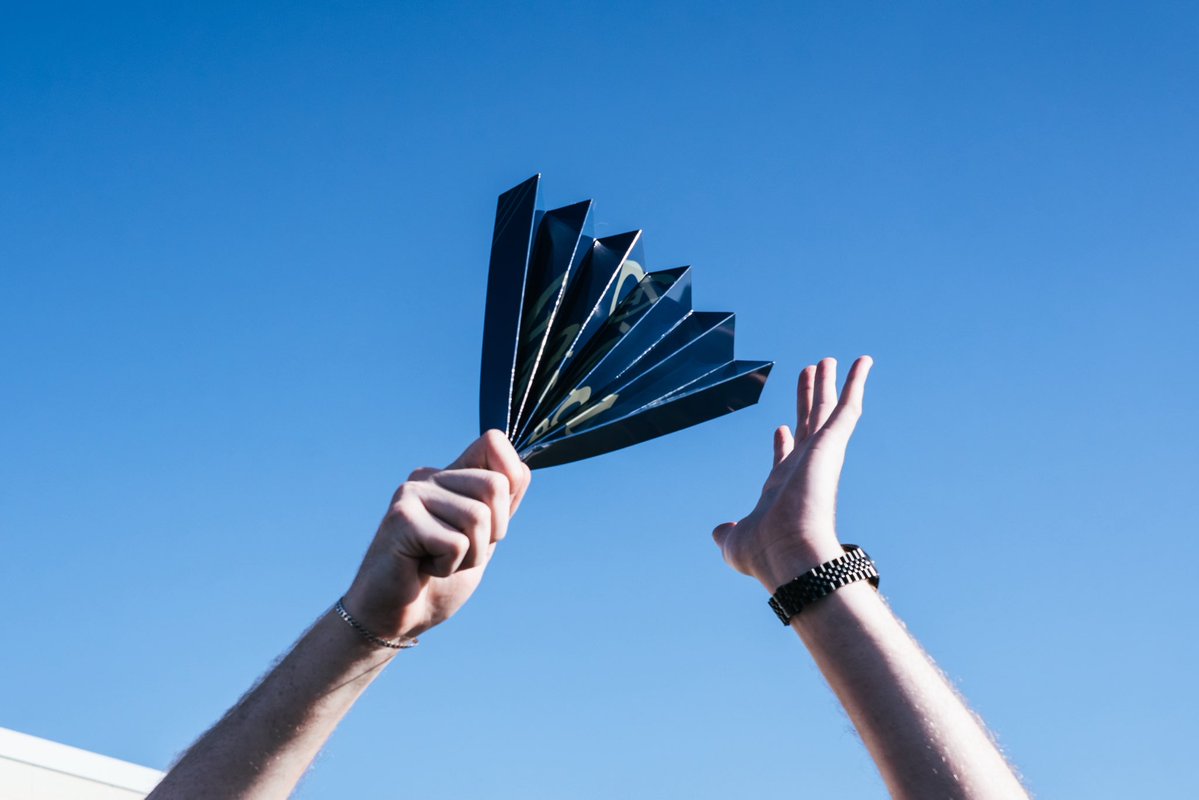 UCDfootball's tweet photo. Calling all students 🗣️

Get loud to cheer on our Aggies by grabbing an official UC Davis paper hand clapper at the student gates prior to tomorrow night’s home opener!

Arrive early and pack the stands ‼️

#GoAgs | #Shredville https://t.co/ltYJbLApzR