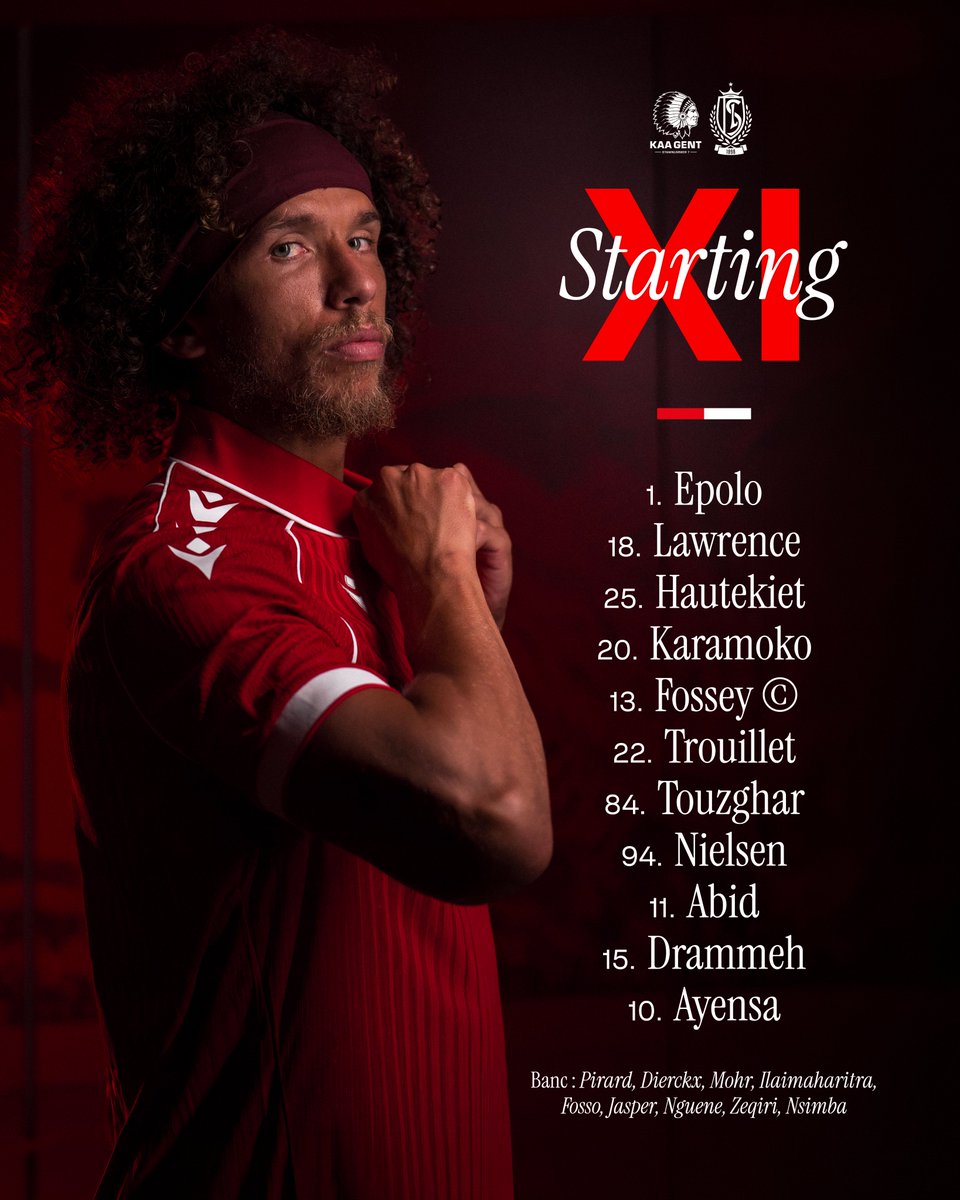 Standard_RSCL's tweet photo. L'équipe. 👥 #GNTSTA https://t.co/s8Q828IEH7
