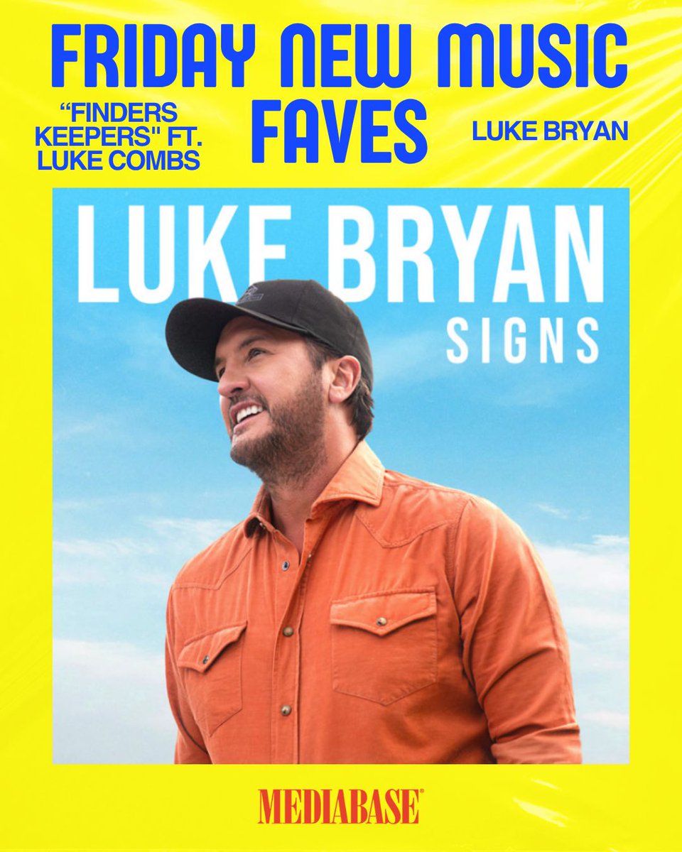 MediabaseCharts's tweet photo. Our Friday favorites have dropped! Some great tunes to take you into the weekend!

#mediabase #fridayfavorites https://t.co/JAPCZxZz6s