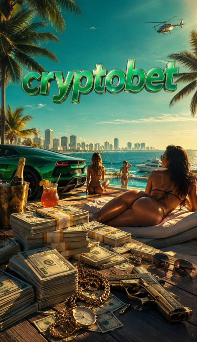 CryptobetES's tweet photo. No son vacaciones. 
Es un estilo de vida. 🌴
#cryptobet💚

🔗Link in bio!
#SVGala2 #TEM18S https://t.co/Twja4gEkWG