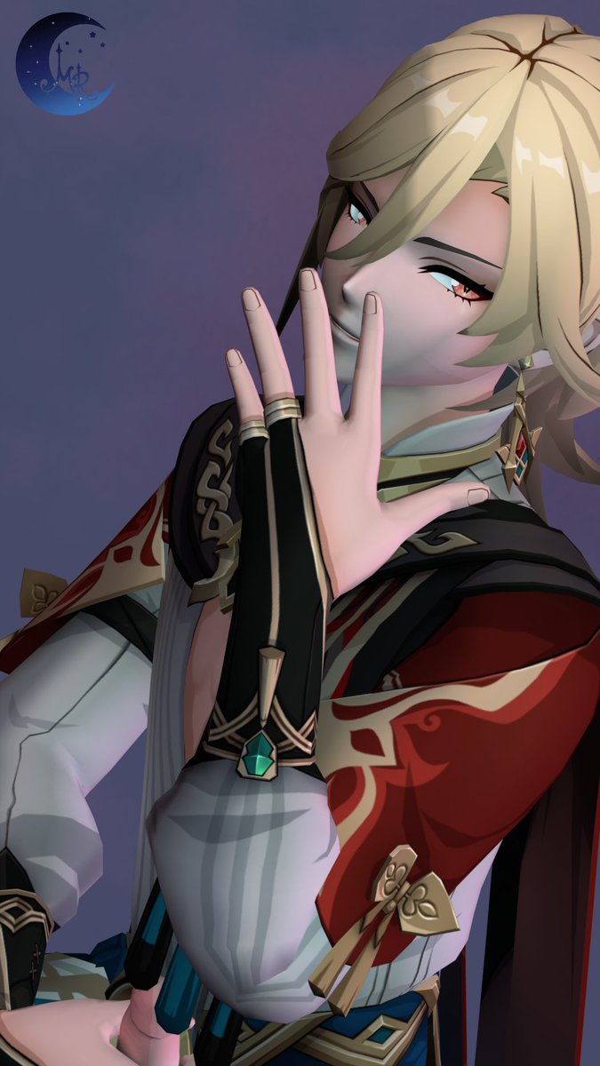 Moonraiin's tweet photo. Some spicy Kaveh ♥

#MMD #Blender3D #Kaveh #GenshinImpact https://t.co/ees69et32K