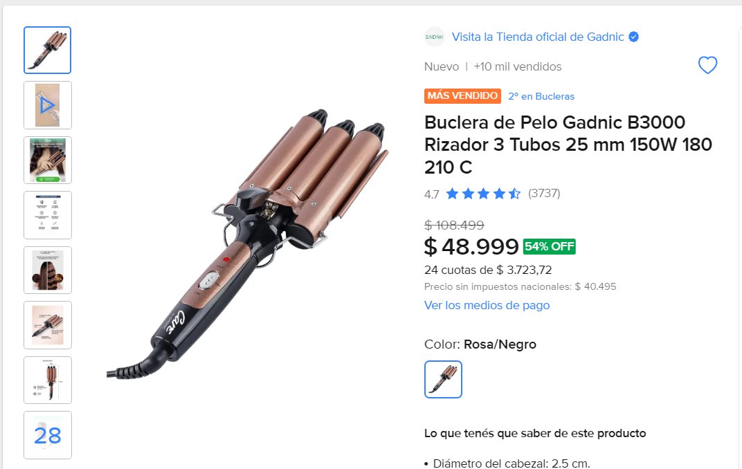 ELBUENDATOsfhb's tweet photo. Reinas... yo que ustedes 👀 
54% OFF -- BUCLERA GADNIC 
Baratisimaaaaaaaaaa ACA https://t.co/CATbjDUGoo https://t.co/nlYB0OJKCG