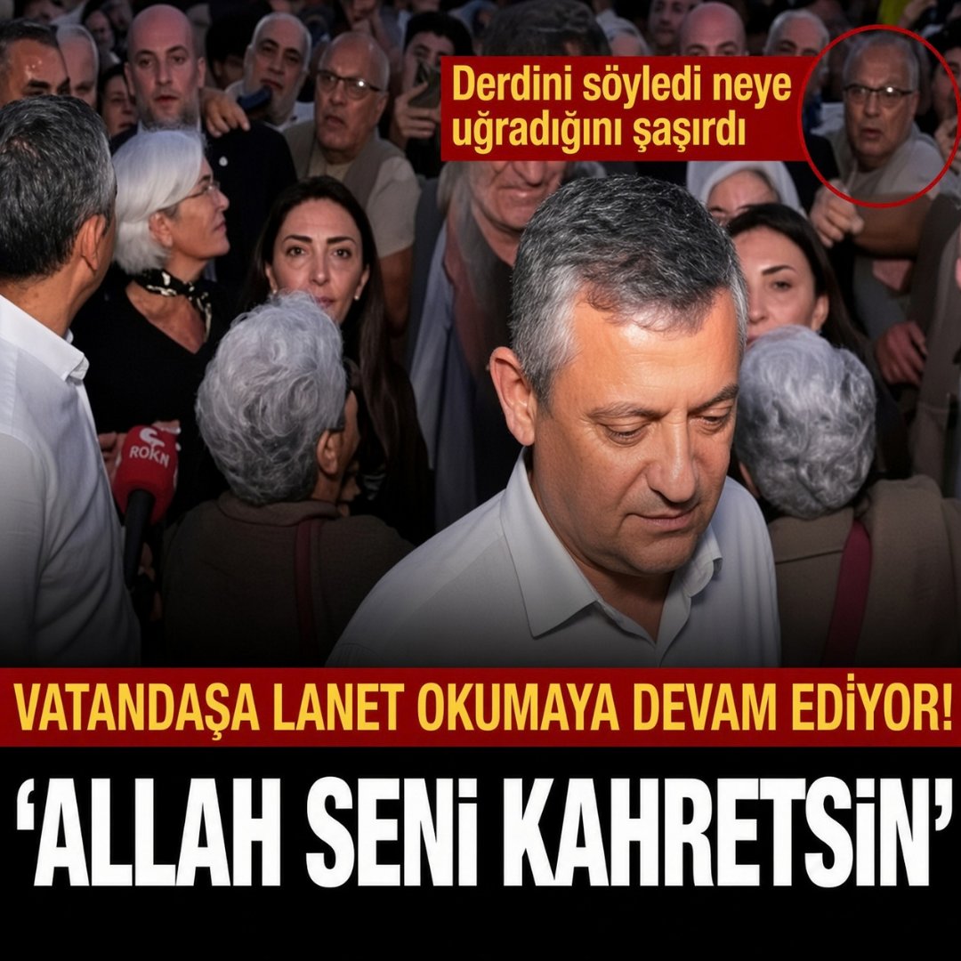 Haber7's tweet photo. Özgür Özel'den vatandaşa: Allah seni kahretsin

Özel’in derdini anlatan yaşlı vatandaşa "Allah seni kahretsin" dediği anlar kameralara yansıdı.

https://t.co/G2ht2ziIXS https://t.co/9WX53J7YEb