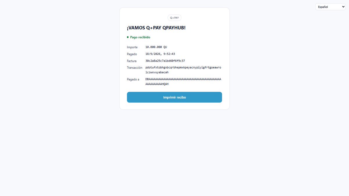 PANISASRL's tweet photo. @_Qubic_ ADJUNTO RECIBO, GRACIAS POR SU COMPRA!

💪🇦🇷🐜 https://t.co/rqQiQ6QAQp