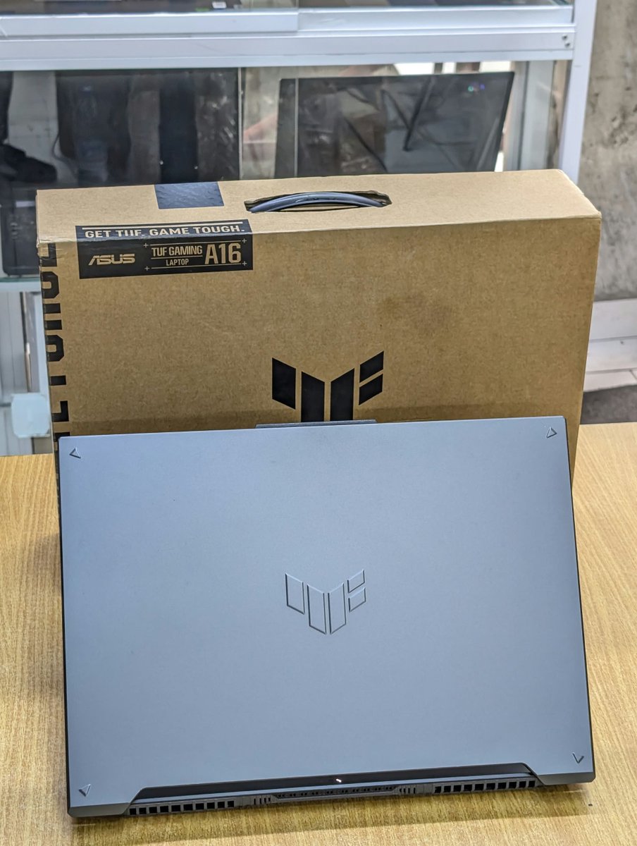 OffixpressCm's tweet photo. 🔥 NOUVEL ARRIVAGE : Asus TUF Gaming A16 ! 🚀
​💻 Écran 15.6" FHD 144Hz
🧠 AMD Ryzen 5 7535HS
🎮 NVIDIA RTX 4050 (6Go dédiés)
⚡ 16Go RAM DDR5 | 512Go SSD NVMe
⌨️ Clavier RGB | Wi-Fi 6 | Win 11 Pro
​📦 Neuf sous carton + Garantie 12 mois !
​#AsusTUF #GamingLaptop #RTX4050 
Prix: 700.000 FCFA
