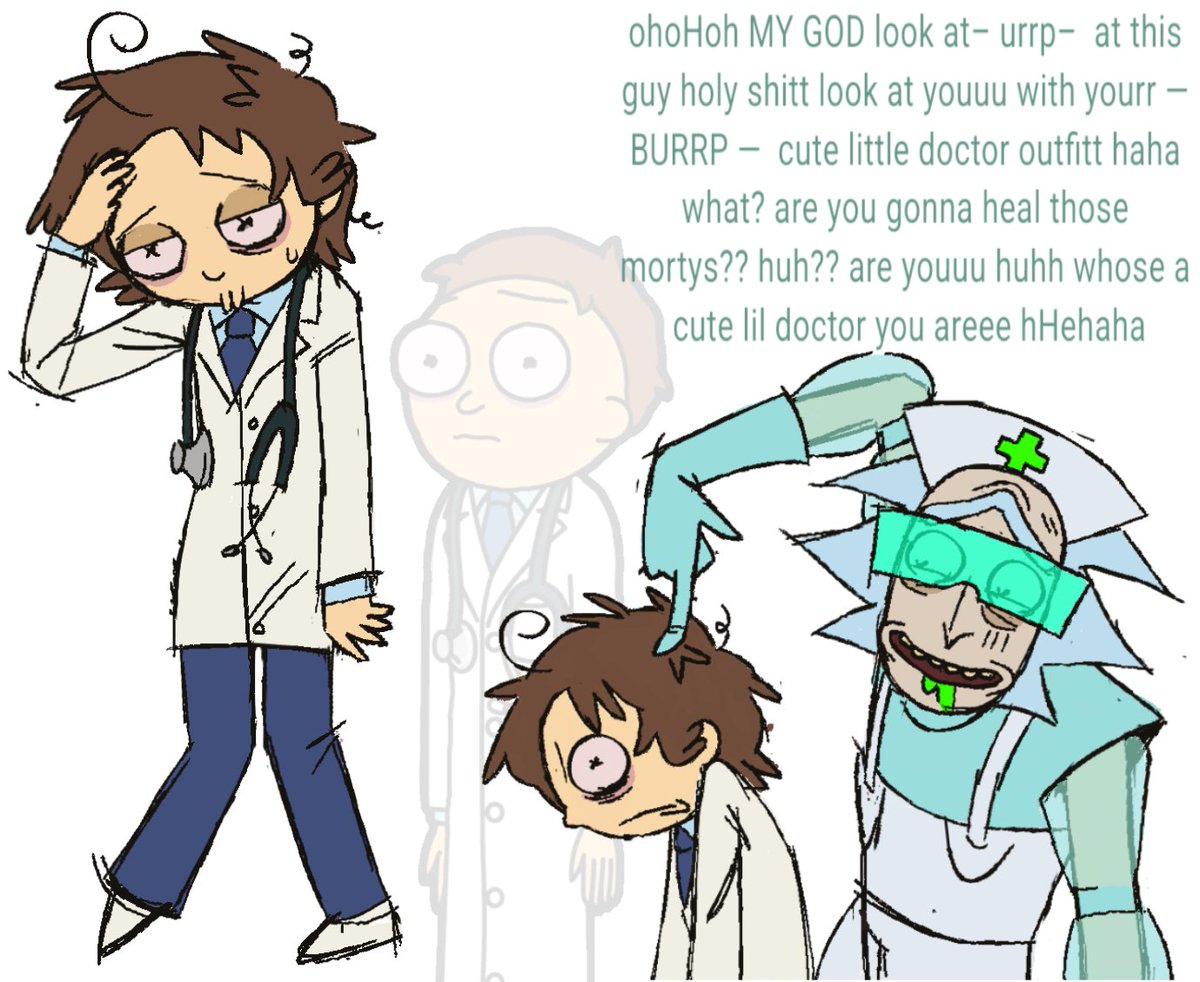 yolkotterpup's tweet photo. doctor morty 🩺
#rickandmorty #rickorty https://t.co/TpZepPjp7V