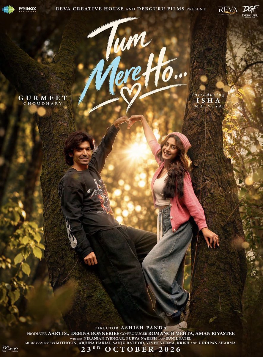 IndiShows's tweet photo. New Film: 

Gurmeet Choudhary | Introducing Isha Malviya 

#TumMereHo

October 23 Release! https://t.co/h4O1WjWNi5