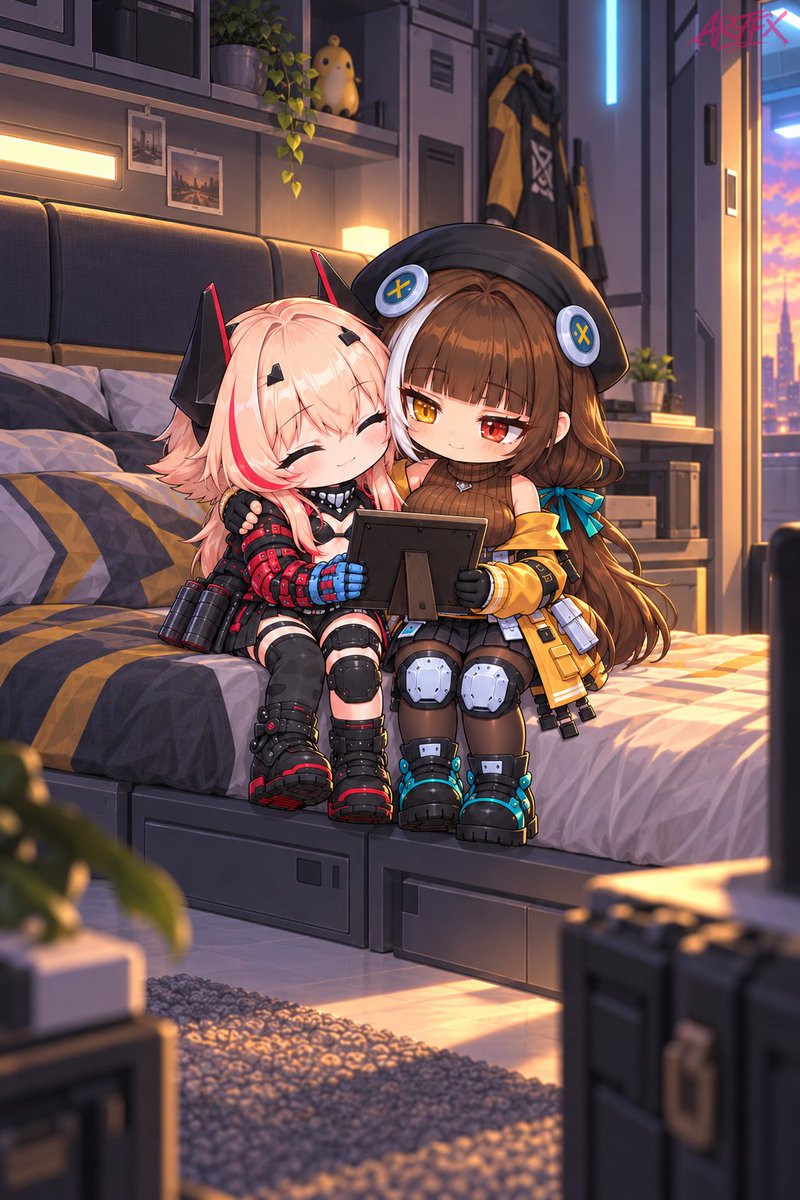 AR7FX_'s tweet photo. Soppo &amp; Robella Reunion a short story (Girls' Frontline 2: Exilium) 

#ドルフロ2 #GirlsFrontline2Exilium #gfl2exilium https://t.co/Vf8yHUjQyz