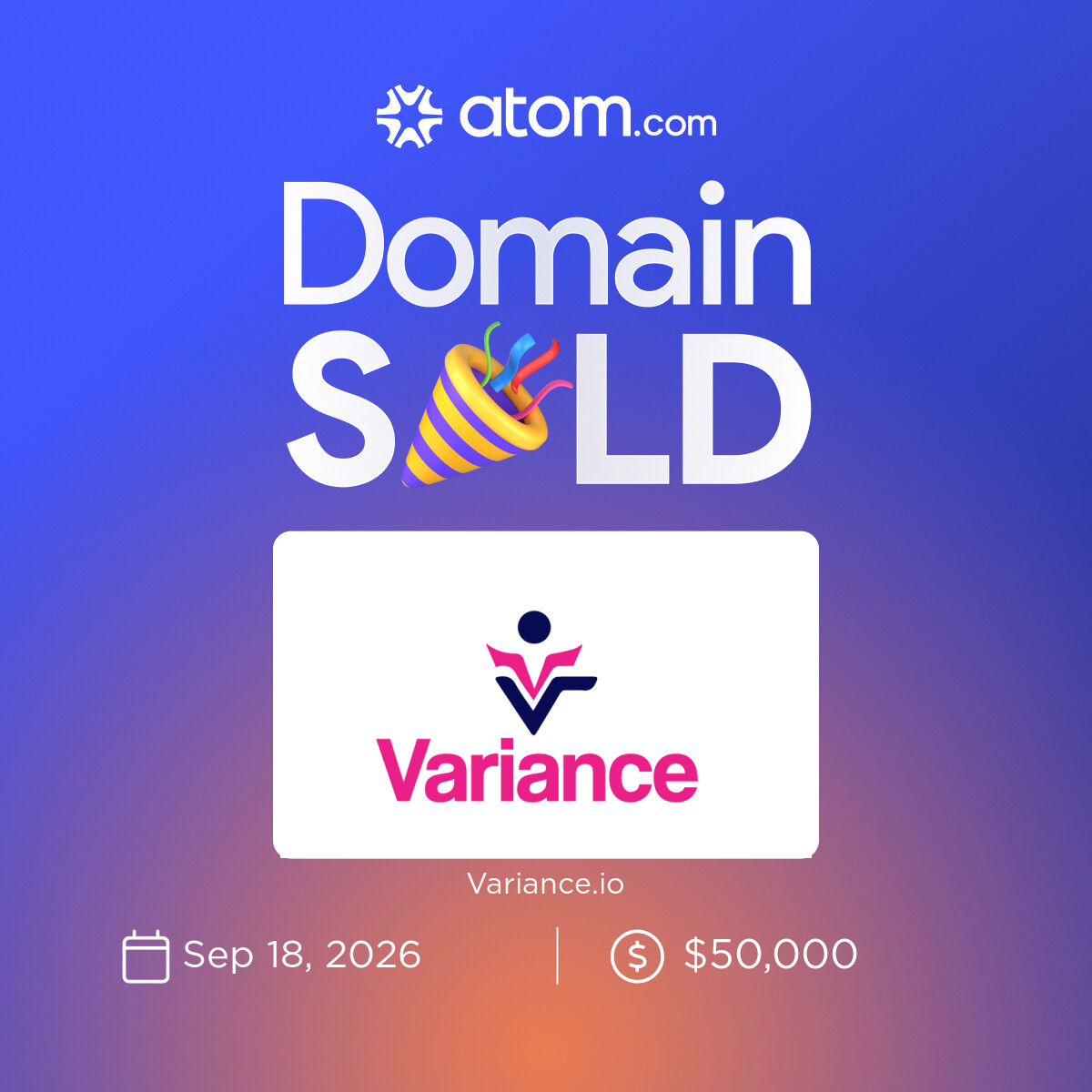 NameBio's tweet photo. Thanks @atomHQ 🔥 https://t.co/F5O5d7W5HV