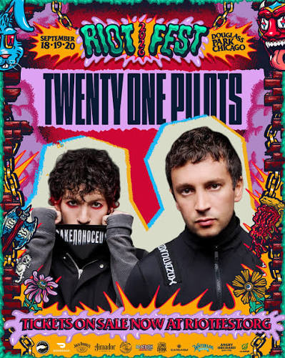 toldadnauseam's tweet photo. RIOT FEST LIVESTREAM! tonight they take the stage at 8:40 local time
ET: 9:40 pm
CT: 8:40 pm
PT: 6:40 pm
UK: 2:40 am

no official livestream, but we have a very kind fan who will be streaming on instagram https://t.co/ZSzP6JK7DU https://t.co/caun35IkKM