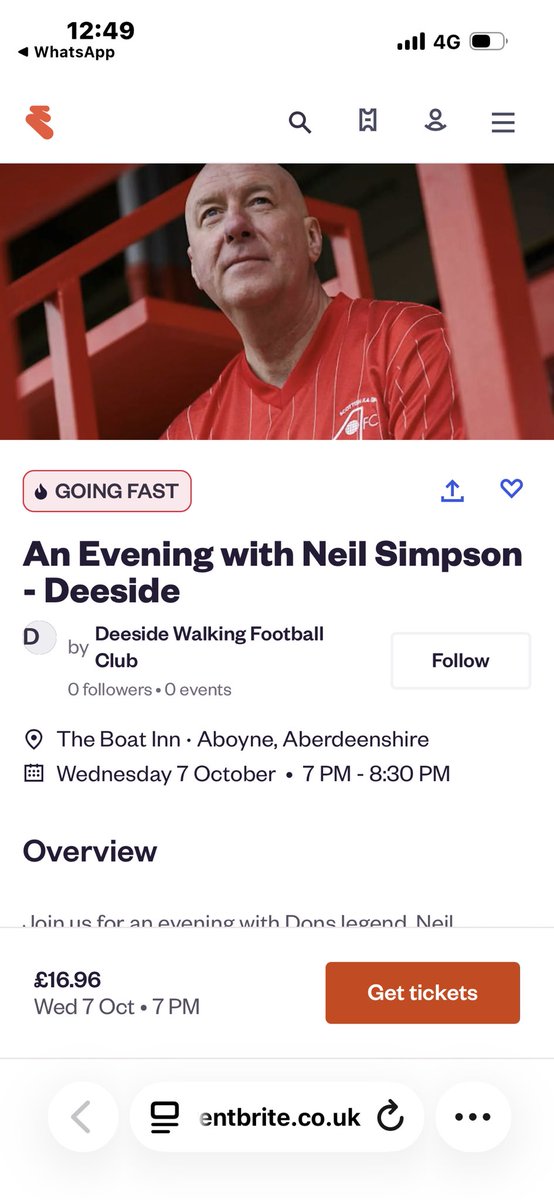 NeilSimmy8's tweet photo. Looking forward to my next Book 📕 event. This time at the Boat Inn, Aboyne. Thanks to Gordon Brooks and the walking football group for organising.  See you in Sunny Deeside next month. https://t.co/sGzKRc9V7V https://t.co/v7dRY5IpeI