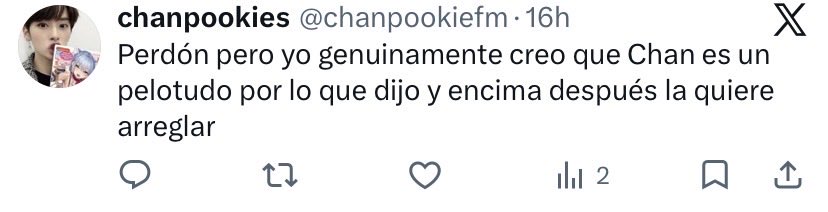 tyangskz's tweet photo. not las argentinas diciendo cosas de minho x hacer absolutamente NADA y diciéndole pelotudo a Chan por poner límites, luego se preguntan “ay por que todo latam los odia, mm siempre inventan cosas de nosotros” PFFF https://t.co/6W9jNf6TKC