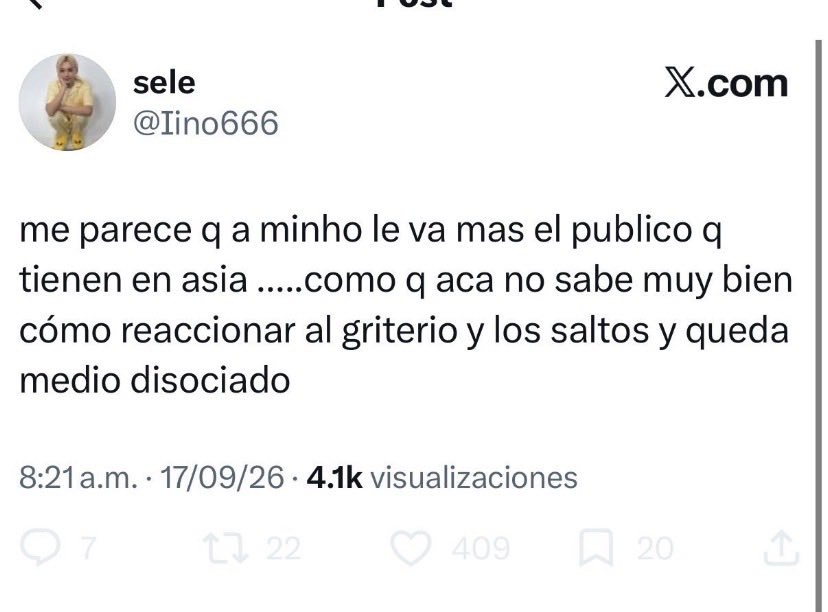 tyangskz's tweet photo. not las argentinas diciendo cosas de minho x hacer absolutamente NADA y diciéndole pelotudo a Chan por poner límites, luego se preguntan “ay por que todo latam los odia, mm siempre inventan cosas de nosotros” PFFF https://t.co/6W9jNf6TKC