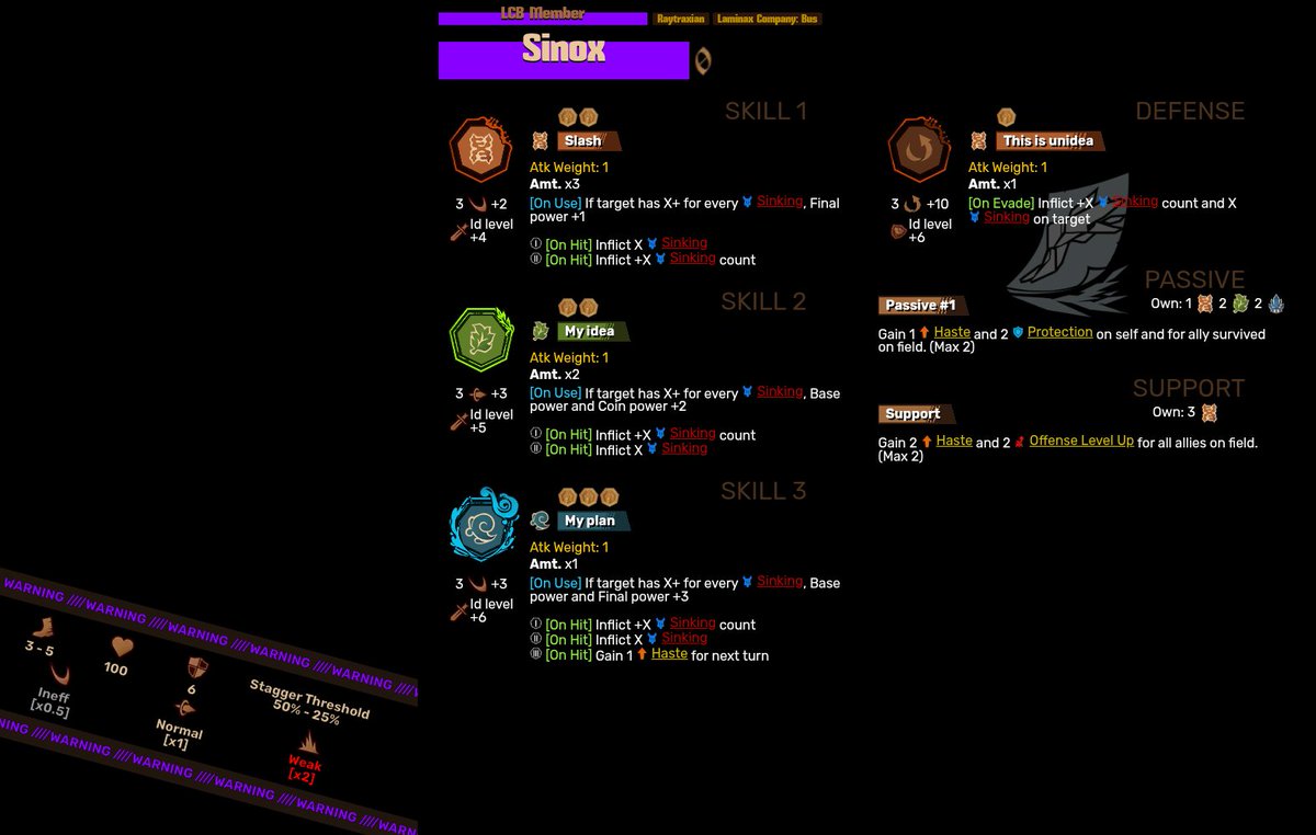 AlsonotBacon_1's tweet photo. September 19th, 2026 - PREVIEW 2 Identities 

[0] LCB Member - Sinox
&amp;
[0] LCB Member - Jammer

#laminaxcompanybus #kaijuparadise #limbuscompany #roblox https://t.co/Z2wsegygro