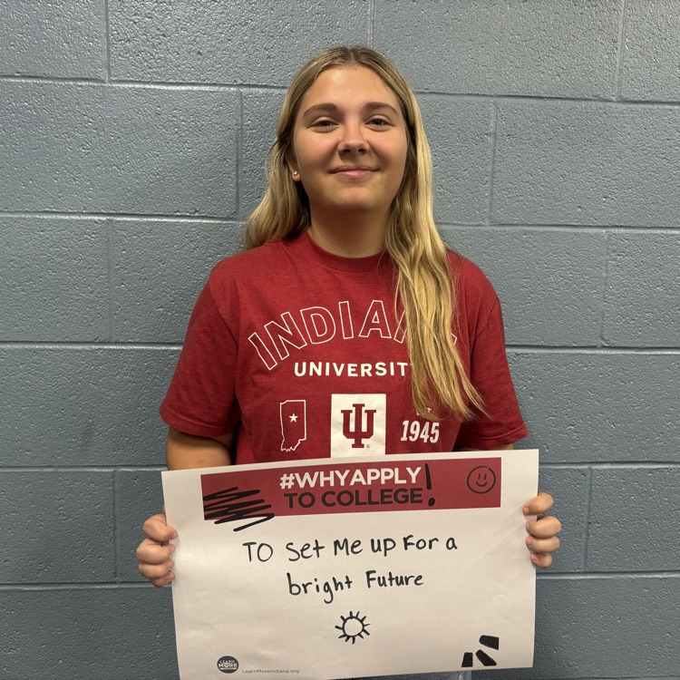 TCCSTrojans's tweet photo. Tri-Central seniors shared with us today why they are applying to colleges!  #WhyApply
College Go Week 
September 21-25 https://t.co/rrHci1Nk43