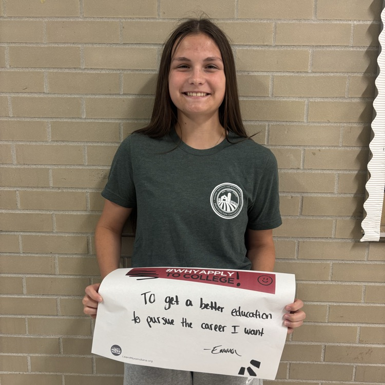 TCCSTrojans's tweet photo. Tri-Central seniors shared with us today why they are applying to colleges!  #WhyApply
College Go Week 
September 21-25 https://t.co/rrHci1Nk43