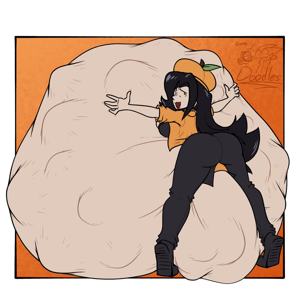 Doodlminium's tweet photo. another catchup post!
comm for @StuffedNSweet 
"Dine on Dashers" https://t.co/byGv1IrBk0