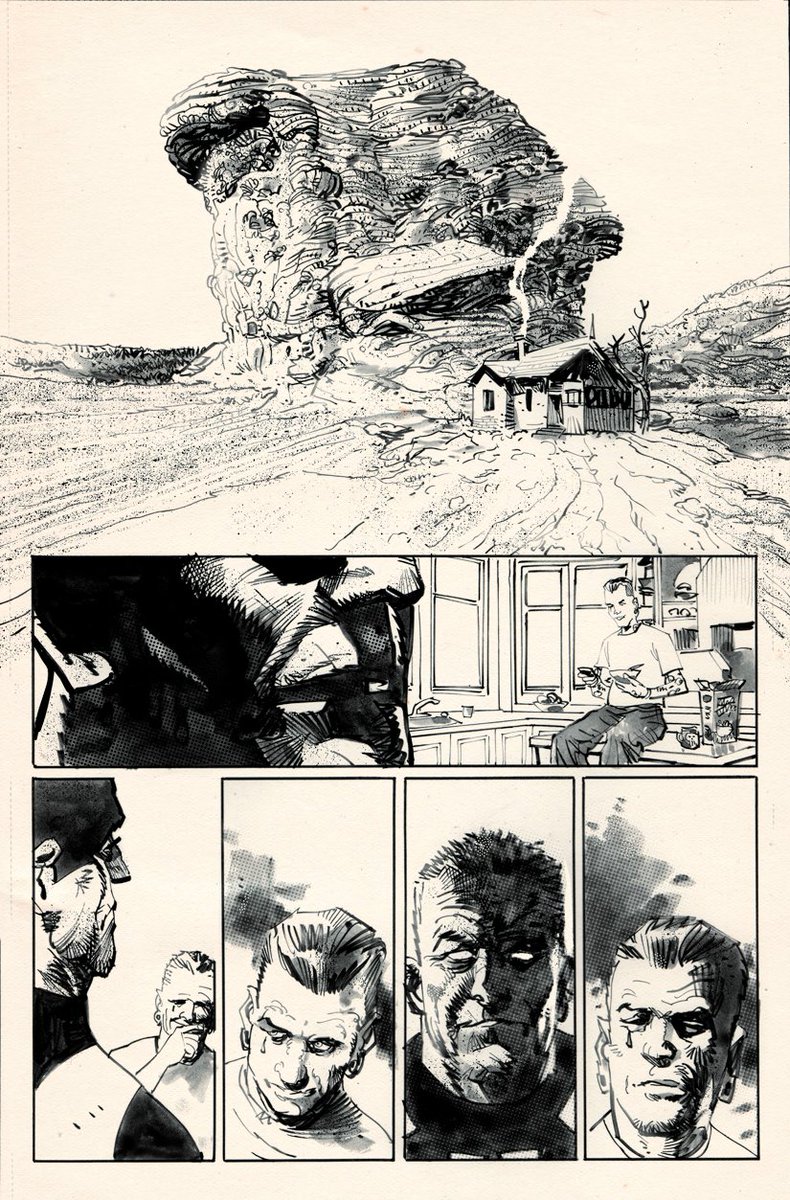 urbanbarbarian's tweet photo. #PUNISHER MARVEL KNIGHTS written by @jpalmiotti with art by yours truly.  Have a lovely Friday [ and a decent weekend ]. https://t.co/lnlcWLlheb