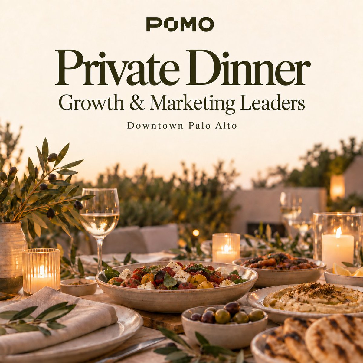 HelloPomo's tweet photo. Heads of Growth &amp; Marketing, Founding GTM, and Founders: join Pomo for dinner next Thursday.  

12 seats. Candid GTM conversation. Dinner’s on us.  

Sept 24 · 6–8pm PT · Downtown Palo Alto

Link in comments. https://t.co/zIuBAQvN0A