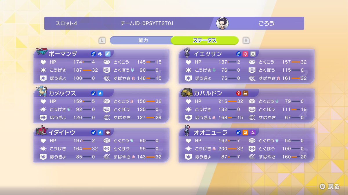 golow___'s tweet photo. 今期はモチベが戻ってとりあえずマスターまで行きやした

パーティはTLに流れてきたのをパクって自分色に変えました

でもあんましっくり来てないから色々試行錯誤します https://t.co/O2ybi3QrlH
