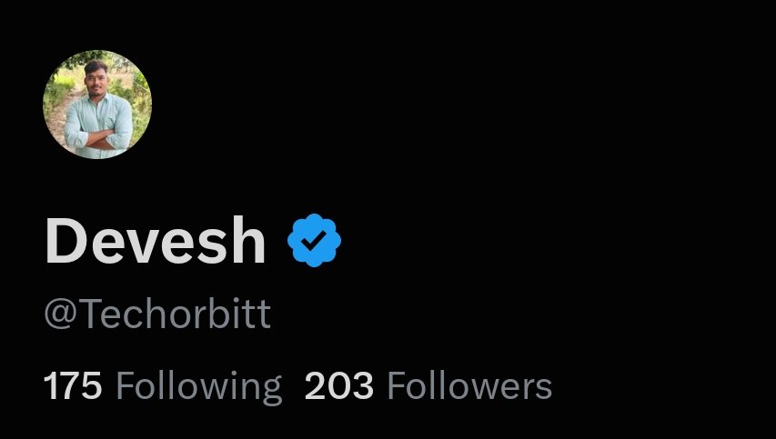 Techorbitt's tweet photo. 🎉 WE JUST HIT 200 FOLLOWERS...

A huge thank you to everyone who followed, supported, liked, reposted, and interacted with my posts...❤️

This is just the beginning...

I’m excited to keep sharing tech, AI, coding, and everything I’m learning along the way.

200 today. Let’s see how far we can take this. 

Thank you for being here...🙌

#200Followers #ThankYou #TechTwitter #BuildInPublic #TechCommunity