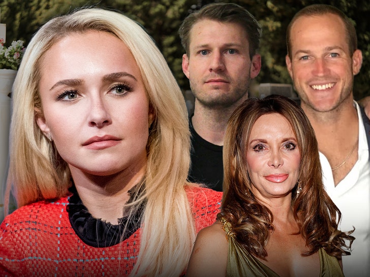 TMZ's tweet photo. 🚨 EXCLUSIVE: Hayden Panettiere's mom and boyfriend Brian Hickerson not invited to celebration of life. https://t.co/wiiMbSSHLU https://t.co/3BRRYFx0tO